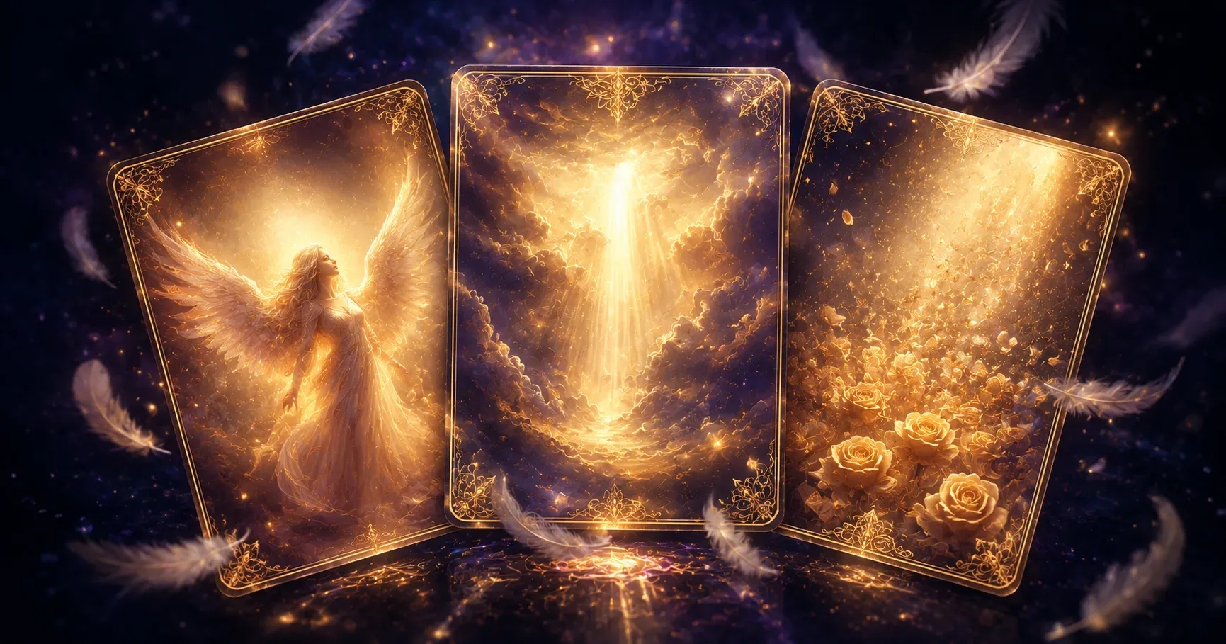 Luminary Angel Cards Widget cover
