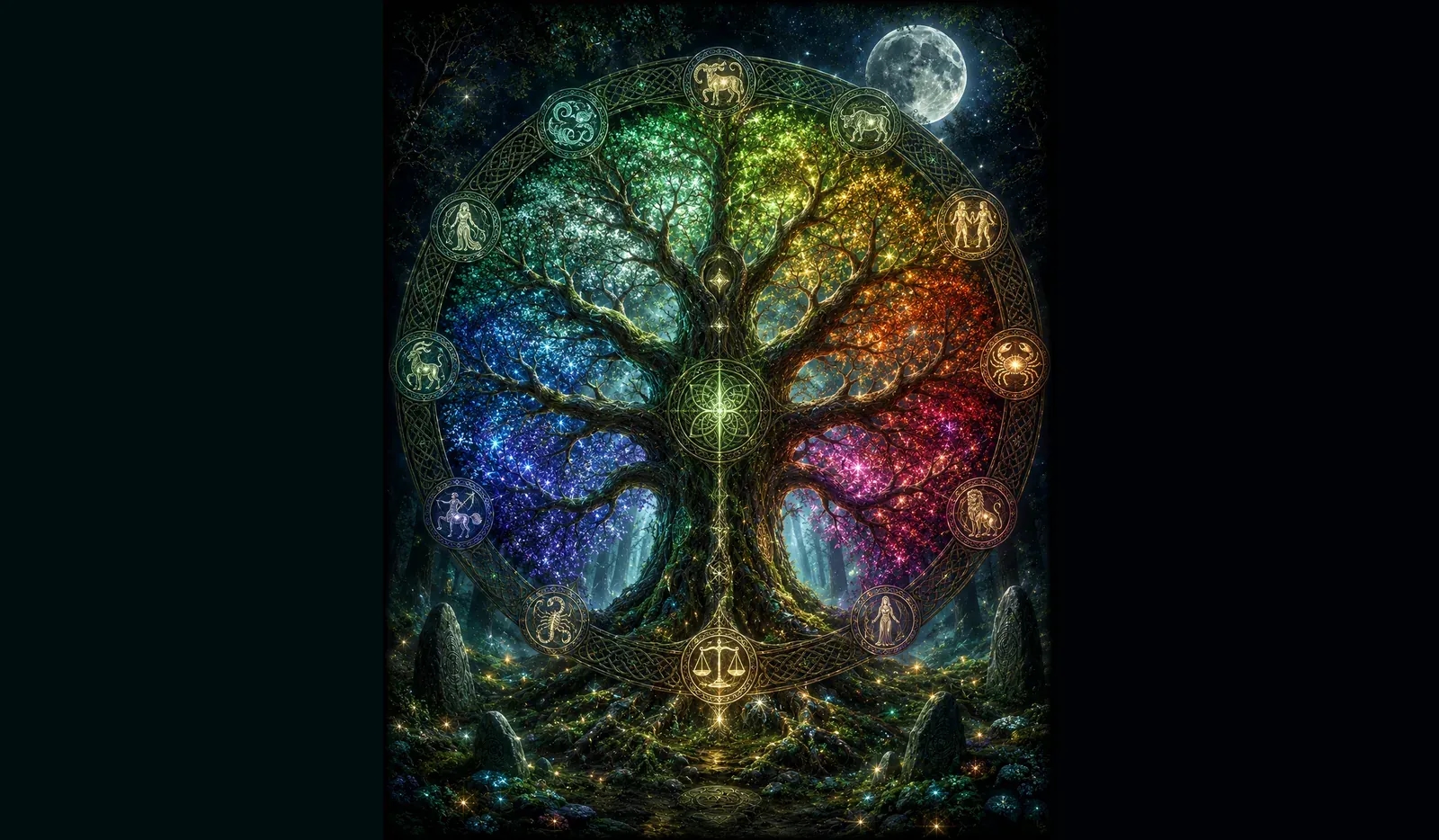Druid Tree Horoscope Widget cover
