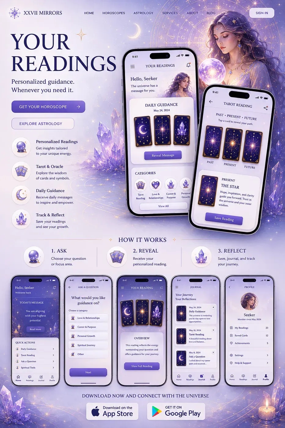 Mobile App (Android + iOS) detail